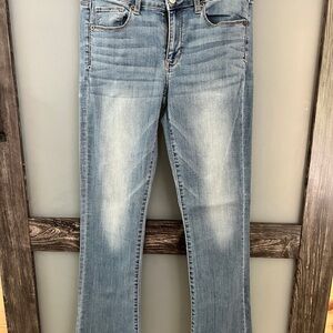 American Eagle Outfitters Light Blue Straight Leg Jeans
